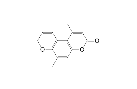 2,10-Dimethyl-4H,8H-benzo[1,2-b : 3,4-b']dipyran-4-one