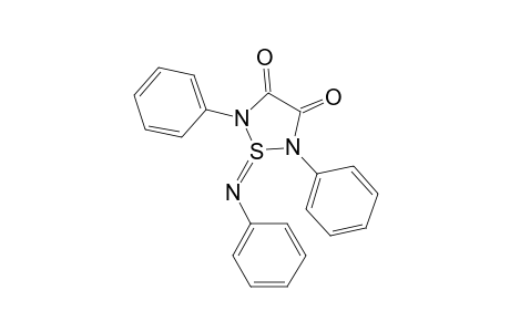 2,5-Diphenyl-1-phenylimino-1,2,5-thiadiazolidine-3,4-dione