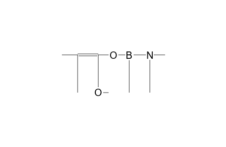 (DIMETHYLAMINO)[(1-METHOXY-2-METHYLPROPENYL)OXY]METHYLBORANE