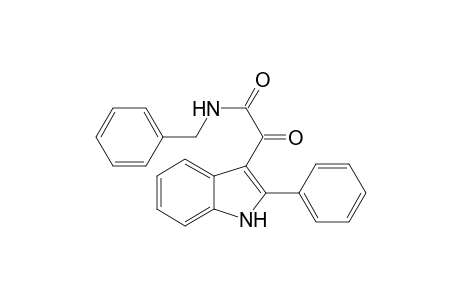 Acetamide, N-benzyl-2-oxo-2-(2-phenyl-1H-indol-3-yl)-