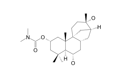 2-ALPHA-(N,N-DIMETHYLCARBAMOXY)-6-ALPHA,13-DIHYDROXY-STEMODANE