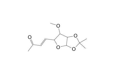 (E)-4-(6-methoxy-2,2-dimethyl-3a,5,6,6a-tetrahydrofuro[2,3-d][1,3]dioxol-5-yl)-3-buten-2-one