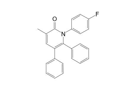 1-(4-Fluorophenyl)-3-methyl-5,6-diphenylpyridin-2(1H)-one