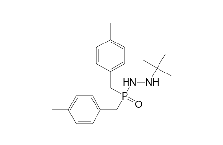 Phosphinic hydrazide, 2-(1,1-dimethylethyl)-P,P-bis[(4-methylphenyl)methyl]-