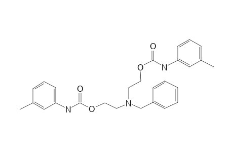 N-Benzyliminodiethyl di-m-tolylcarbamate