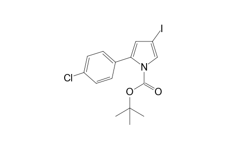 tert-Butyl 4-iodo-2-(p-chlorophenyl)-1H-pyrrole-1-carboxylate