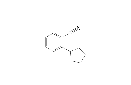 2-Cyclopentyl-6-methylbenzonitrile
