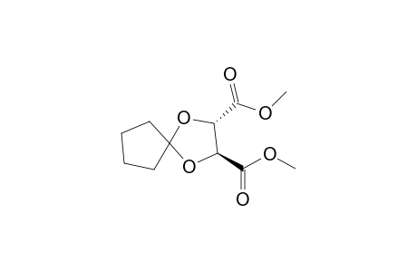 Dimethyl (2S,3S)-1,4-dioxaspiro[4.4]nonane-2,3-dicarboxylate