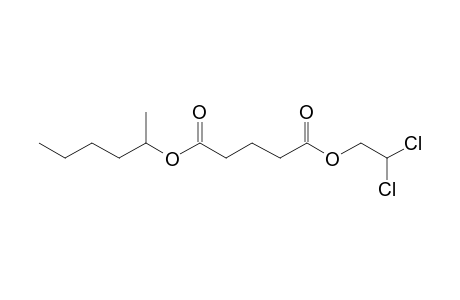 Glutaric acid, 2,2-dichloroethyl 2-hexyl ester