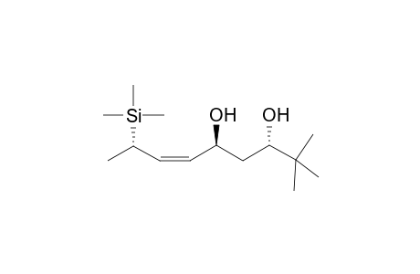 (3S,5S,8S,6Z)-3,5-Dihydroxy-2,2-dimethyl-8-trimethylsilylnon-6-ene