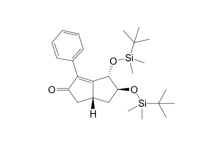 (5R,7S,8S)-7,8-Bis(tert-butyldimethylsiloxy)-2-phenylbicyclo[3.3.0]oct-1-en-3-one