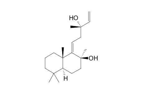 (8S*,13S*)-Dihydroxy-9(11),14-labdadiene