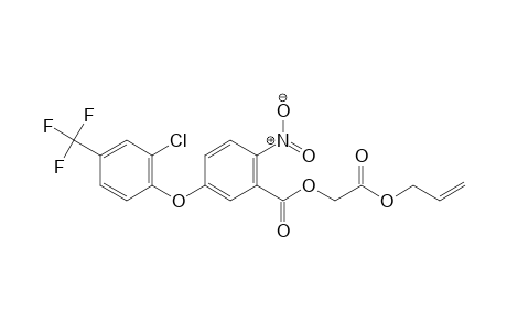 Benzoic acid, 5-[2-chloro-4-(trifluoromethyl)phenoxy]-2-nitro-, 2-oxo-2-(2-propenyloxy)ethyl ester