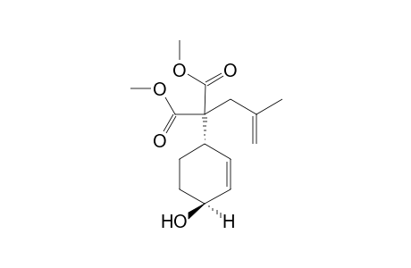 (trans)-[4'-Hydroxy-2'-cyclohexen-1'-yl]-(2'-methyl-2-propenyl)-propanedioic acid - Dimethyl ester