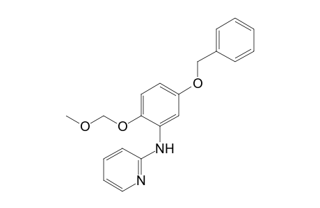 N-(5-Benzyloxy-2-methoxymethoxyphenyl)-2-aminopyridine