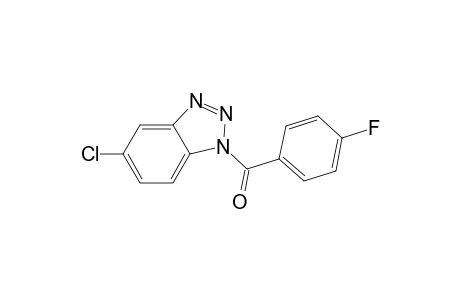 (5-chloranylbenzotriazol-1-yl)-(4-fluorophenyl)methanone