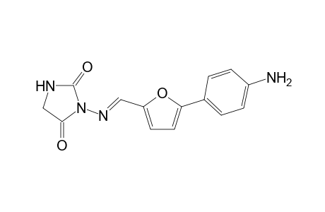 2-(4-aminophenyl)-5-(N-(perhydro-2,4-dioxoimidazoly)iminomethyl)furan