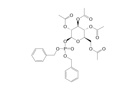 DIBENZYL-(2,3,4,6-TETRA-O-ACETYL-BETA-D-GLUCOPYRANOSYL)-PHOSPHATE