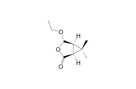 4-ALPHA-ETHOXY-6,6-DIMETHYL-3-OXABICYClO-[4.1.0]-HEPT-4-EN-2-ONE