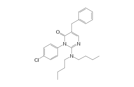 5-Benzyl-3-(4-chlorophenyl)-2-(dibutylamino)pyrimidin-4(3H)-one