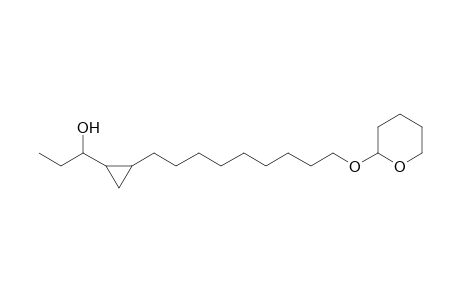 9-(2-(1-Hydroxypropyl)-E-cyclopropyl)-1-(tetrahydropyran-2'-yloxy)nonane
