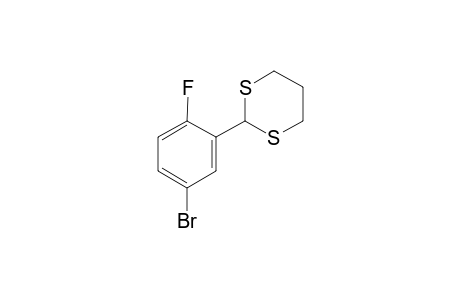 2-(5-bromo-2-fluorophenyl)-1,3-dithiane