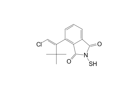 (1-t-butyl-2-chloro)-vinyl-phthalimidosulphenamide