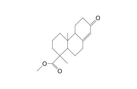 13-Oxo-podocarp-8(14)-en-18-oic acid, methyl ester