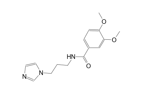 N-[3-(1H-imidazol-1-yl)propyl]-3,4-dimethoxybenzamide