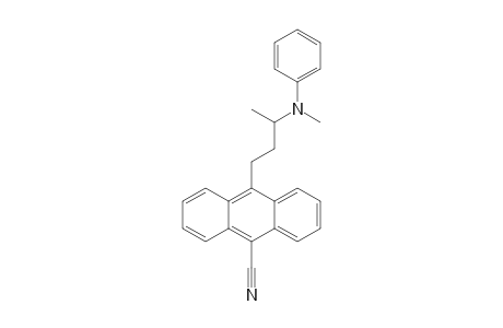 9-[3-(N-Phenyl-N-methylamino)butyl]-10-cyanoanthracene