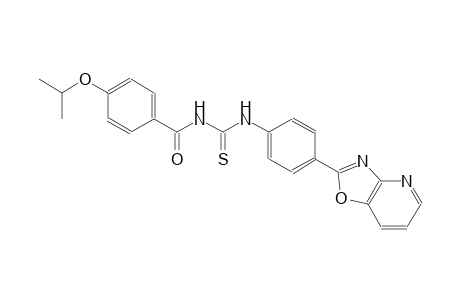 N-(4-isopropoxybenzoyl)-N'-(4-[1,3]oxazolo[4,5-b]pyridin-2-ylphenyl)thiourea