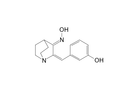 2-(3-Hydroxy-benzylidene)-1-aza-bicyclo[2.2.2]octan-3-one oxime