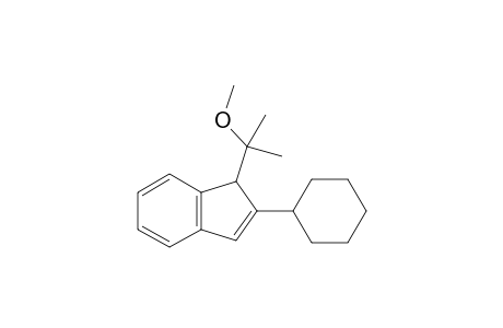 2-Cyclohexyl-1-(2-methoxypropan-2-yl)-1H-indene