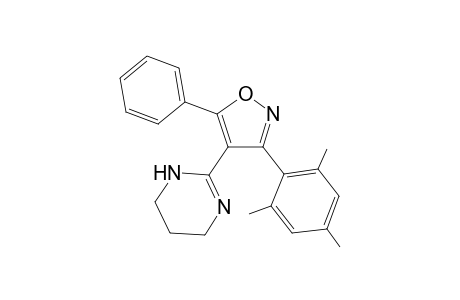 3-(2',4',6'-Trimethylphenyl)-4-[2"-(tetrahydropyrimidinyl)]-5-phenylisoxazole