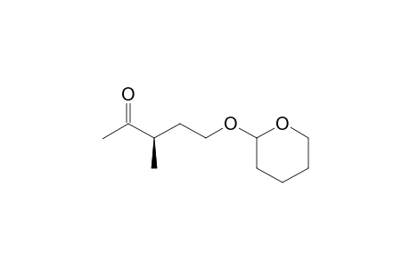 (R)-3-Methyl-5-((2RS)-tetrahydropyran-2-yloxy)pentan-2-one