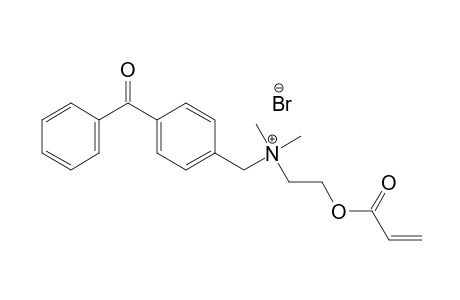 [2-(Acryloyloxy)ethyl](4-benzoylbenzyl)dimethylammonium bromide