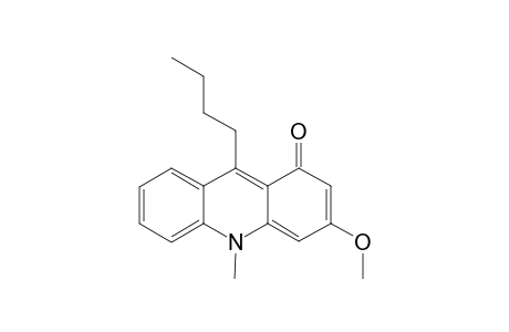9-butyl-3-methoxy-10-methyl-1-acridinone