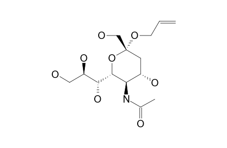 ALLYL-5-ACETAMIDO-3,5-DIDEOXY-D-GLYCERO-ALPHA-D-GALACTO-2-NONULOPYRANOSIDE