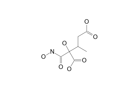 2-HYDROXY-2-HYDROXYAMINOCARBONYL-3-METHYLGLUTARIC-ACID