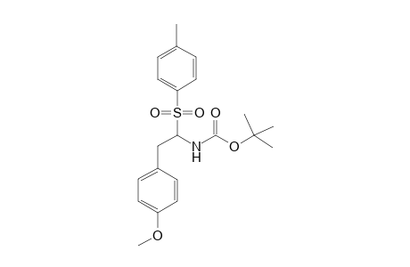 t-Butyl {2-(p-methoxyphenyl)-1-[(4'-methylphenyl)sulfonyl]ethyl-carbamate