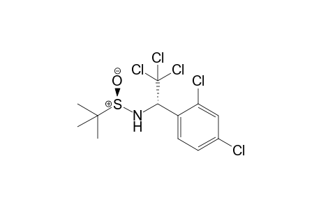 tert-butyl-oxido-[[(1S)-2,2,2-trichloro-1-(2,4-dichlorophenyl)ethyl]amino]sulfonium