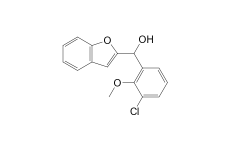 Benzofuran-2-yl(3-chloro-2-methoxyphenyl)methanol