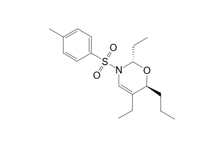 2,5-Diethyl-3,6-dihydro-6-propyl-3-tosyl-2H-1,3-oxazine