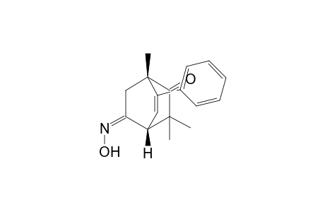 (1S*,4R*)-1,3,3-Trimethyl-5-hydroxyimino-7-phenylbicyclo[2.2.2]oct-7-ene-2-one