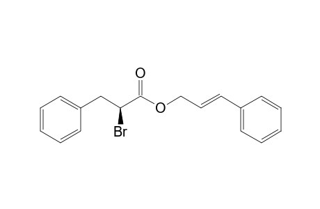 (S)-Cinnamyl 2-bromo-3-phenylpropanoate