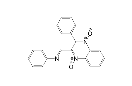Benzenamine, N-[(3-phenyl-2-quinoxalinyl)methylene]-, N,N'-dioxide