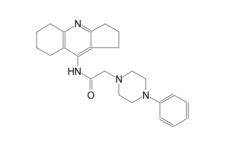 1-piperazineacetamide, N-(2,3,5,6,7,8-hexahydro-1H-cyclopenta[b]quinolin-9-yl)-4-phenyl-
