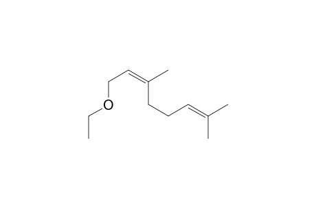 (2Z)-1-ethoxy-3,7-dimethyl-octa-2,6-diene