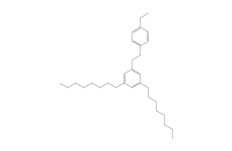 1-(3,5-dioctylphenyl)-2-(4-ethylphenyl)ethane