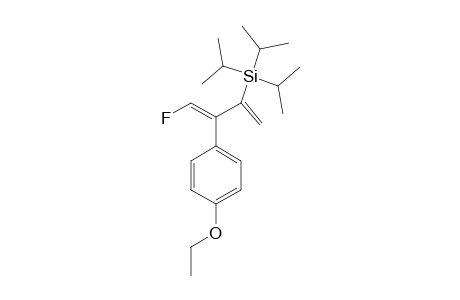 1-FLUORO-2-(4-ETHOXYPHENYL)-3-TRIISOPROPYLSILYL-1,3-BUTADIENE